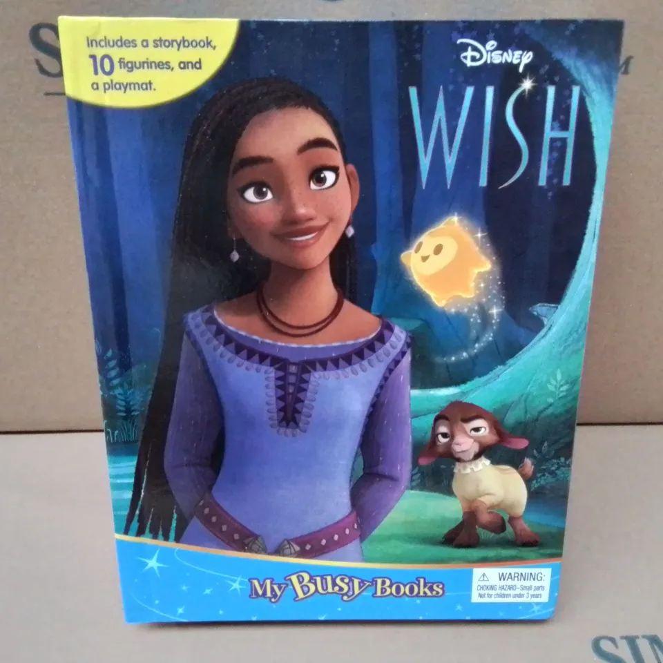 LOT OF 7 BRAND NEW DISNEY WISH MY BUSY BOOKS