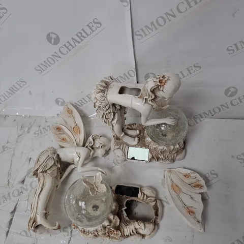 BOXED GARDEN REFLECTIONS SET OF 2 SOLAR FAIRIES