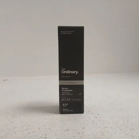 THE ORDINARY SERUM FOUNDATION – LIGHT COVERAGE, 30ML, MEDIUM PINK UNDERTONES