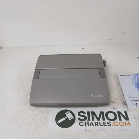 SHARP FONT WRITER PW-710 PERSONAL WORD PROCESSOR