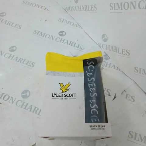 LYLE & SCOTT PACK OF 5 MEDIUM BOXERS 