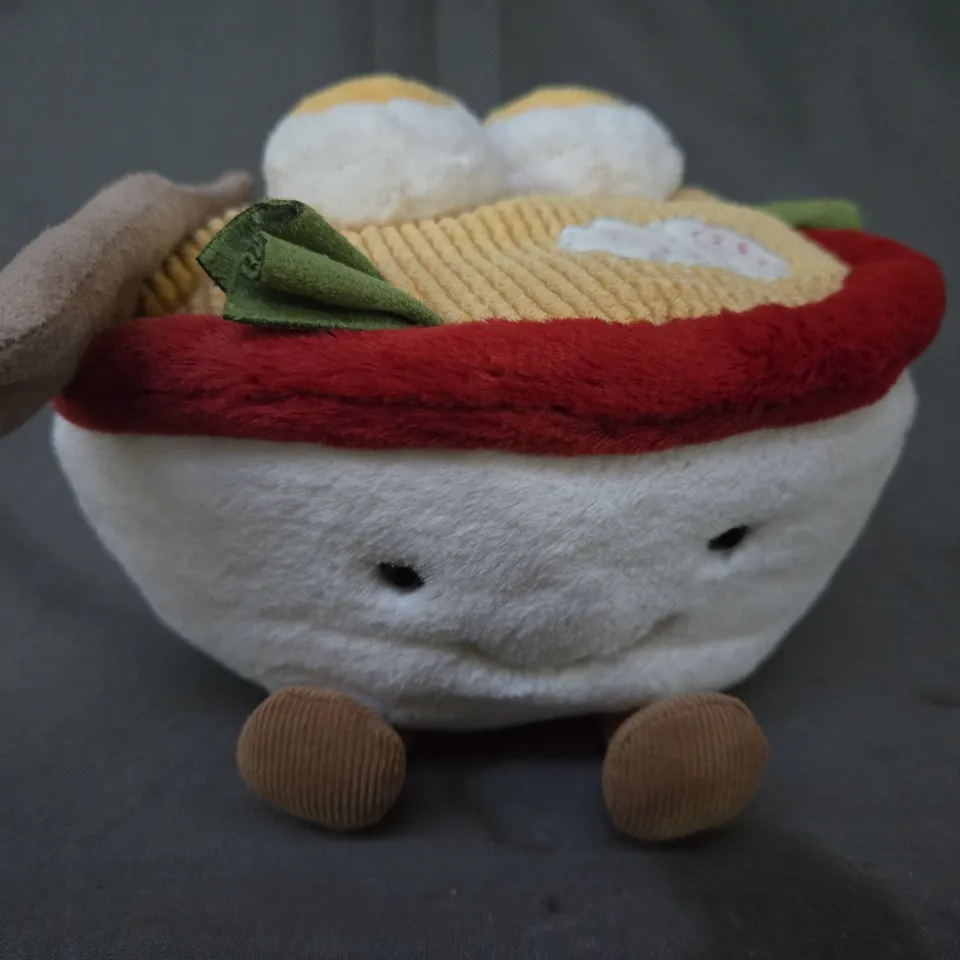 JELLYCAT I AM AMUSEABLE RAMEN SOFT PLUSH