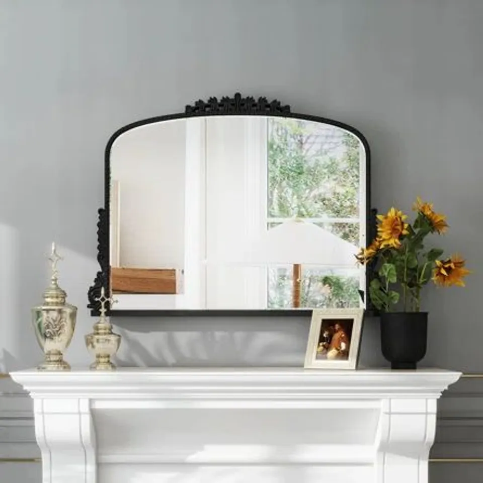 BOXED ARCH PU WALL MIRROR