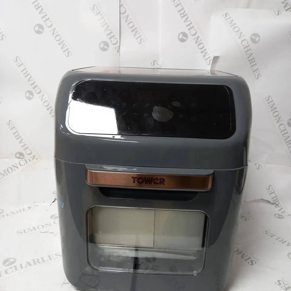 BOXED TOWER VORTEX T17064 AIR FRYER OVEN 12L - ROSE GOLD/GREY