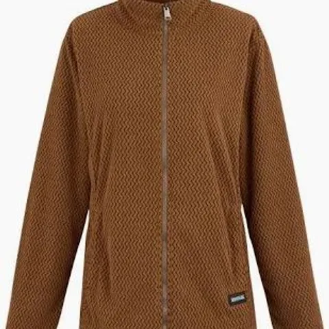 BRAND NEW REGATTA HEIDY FULL ZIP JACKET IN GLAZED GINGER - UK 10