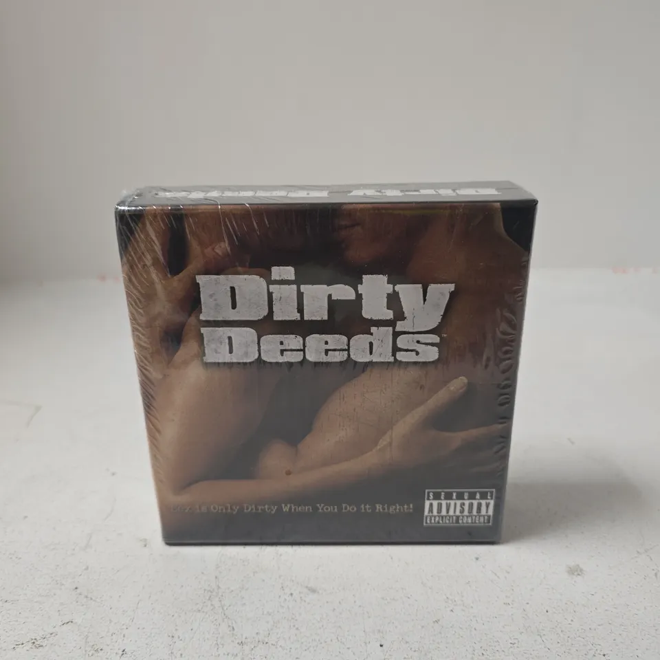 SEALED DIRTY DEEDS ADULT PARTY CARD GAME