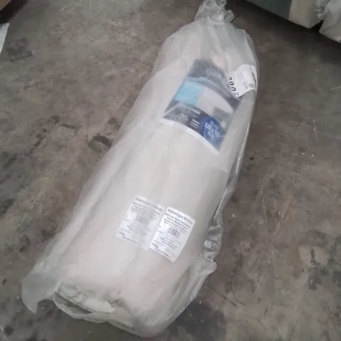 QUALITY BAGGED AND ROLLED SILENTNIGHT 4' SMALL DOUBLE FOAM MATTRESS 