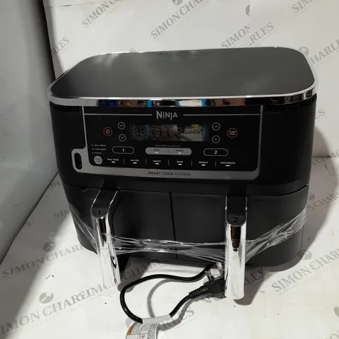 BOXED NINJA FOODI MAX 9.5L DUAL ZONE AIRFRYER AF451UK