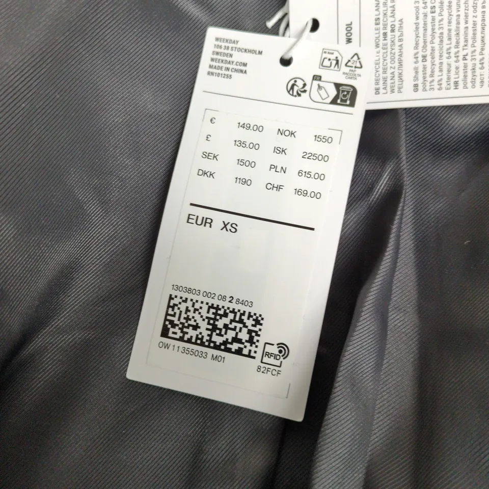 WEEKDAY WOOL COAT – WOMEN'S - EU XS