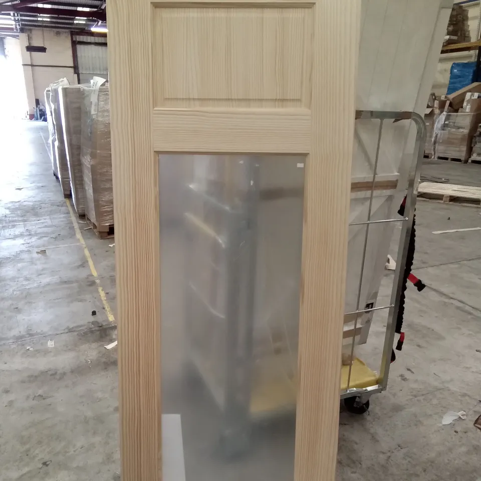 PACKAGED 1987 X 760MM 2 PANNEL PINE INTERNAL DOOR