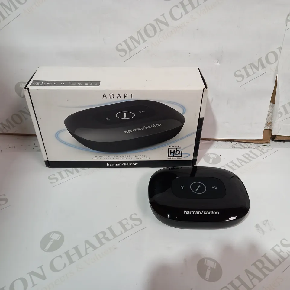 BOXED HERMA/KARDON ADAPT WIRELESS HD AUDIO ADAPTER