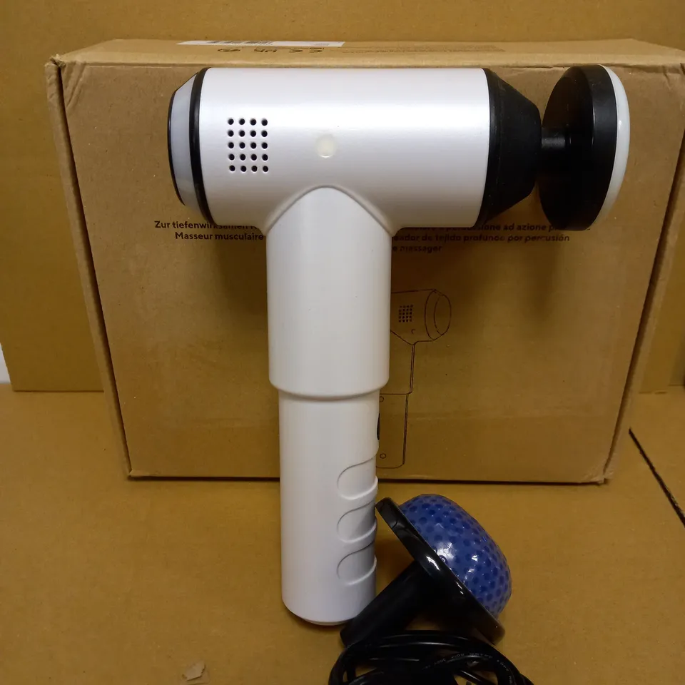 HOMEDICS THERMAL PRO DEEP TISSUE PERCUSSION MASSAGER