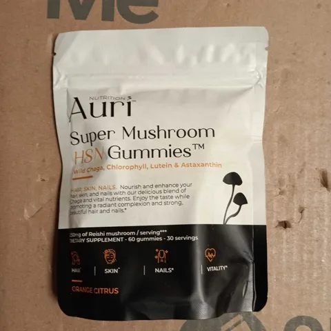 AURI SUPER MUSHROOM GUMMIES – ORANGE CITRUS