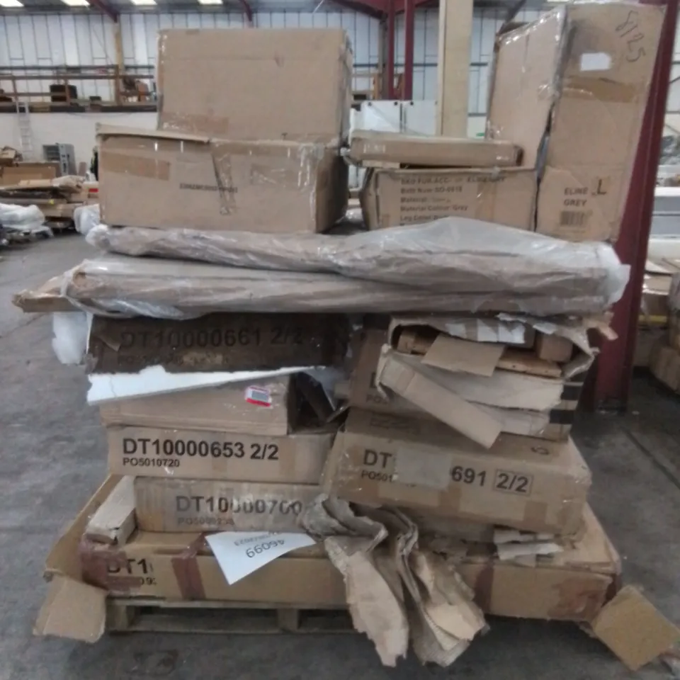 PALLET TO CONTAIN ASSORTED FURNITURE & FURNITURE PARTS 