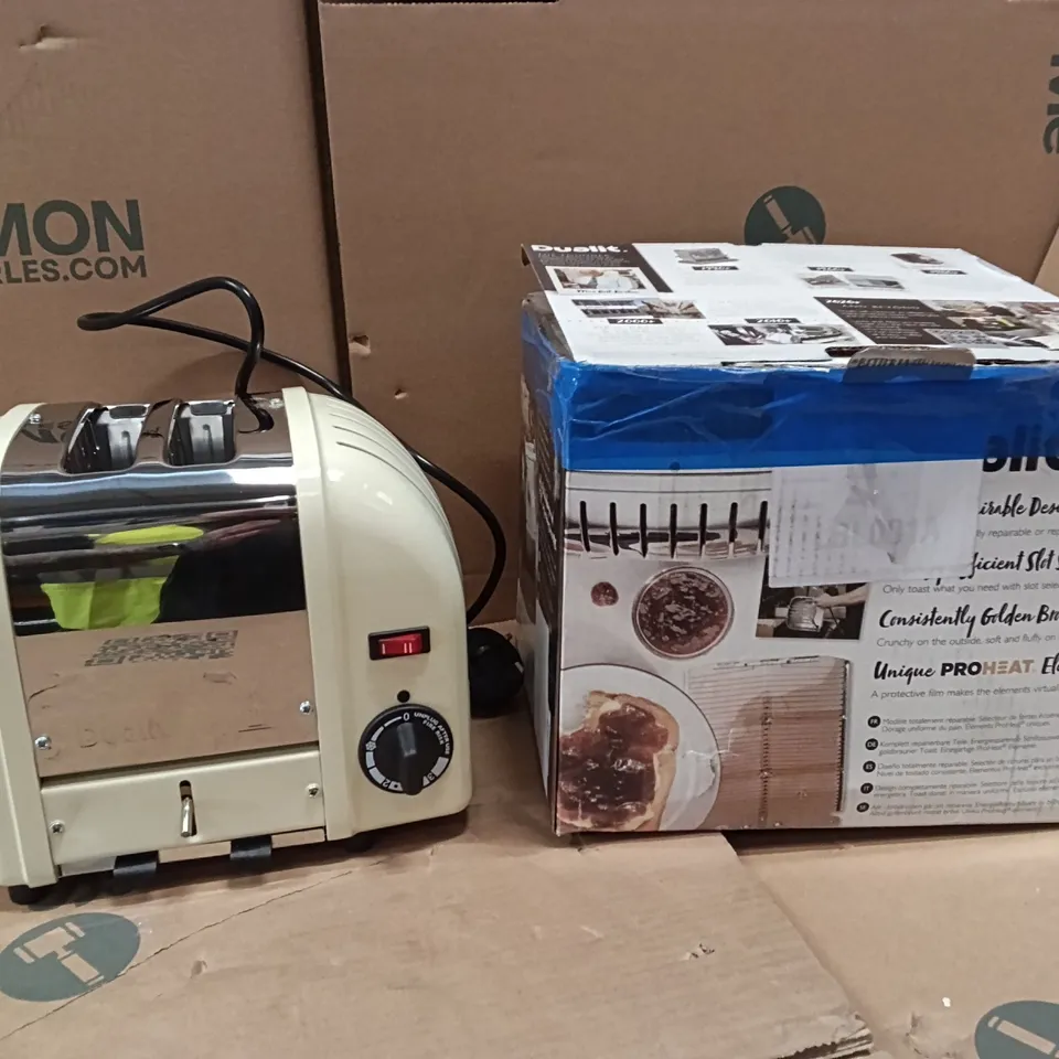 BOXED DUALIT CLASSIC VARIO AWS SAGE 2 SLOT TOASTER D2BMHA