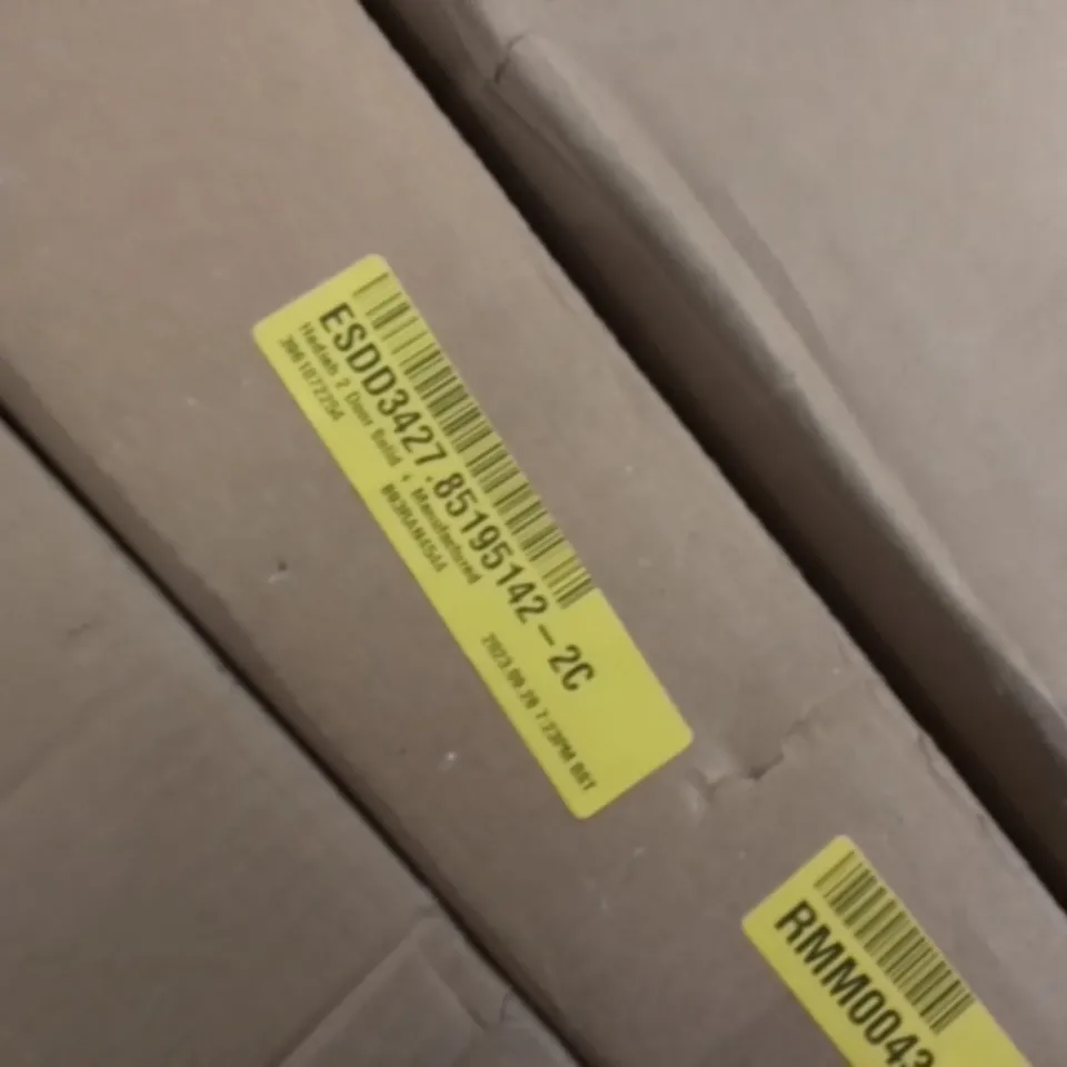 HEDIEH 2 DOOR SOLID WARDROBE (1 BOX)