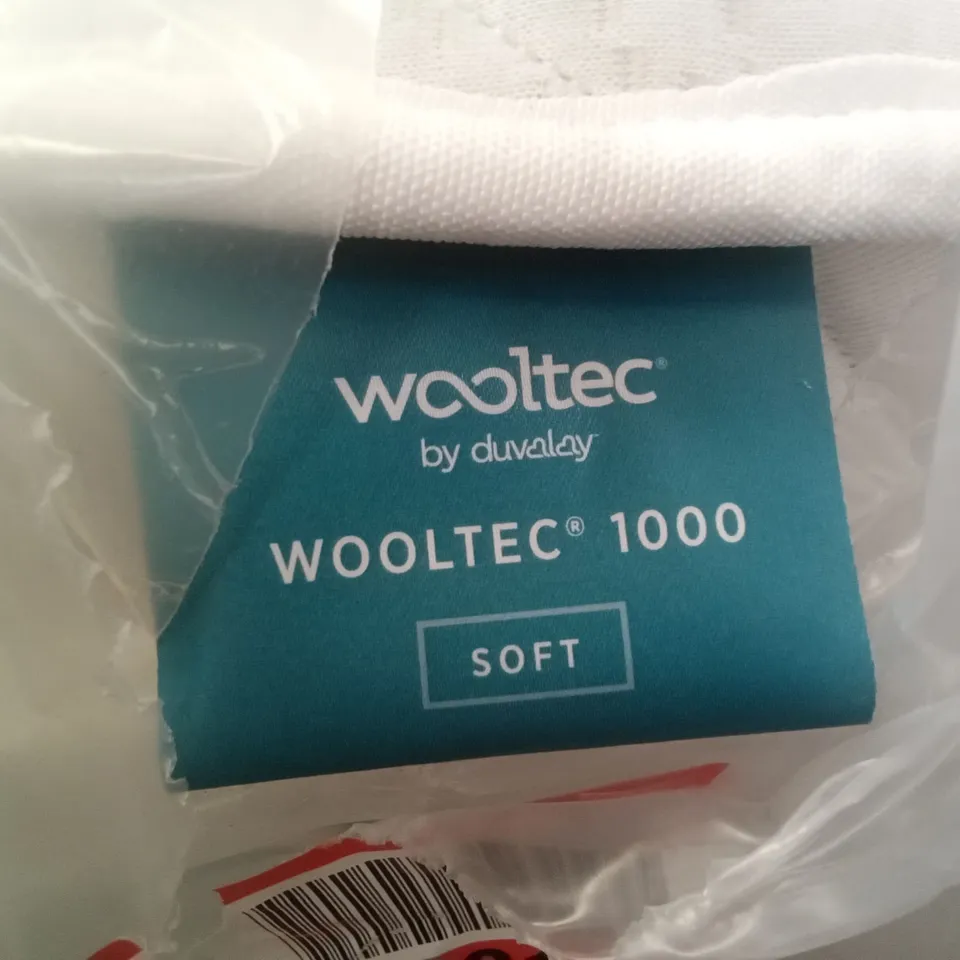 QUALITY BAGGED MEMORY WOOL POCKET SPRUNG HYBRID KING SIZE 5FT MATTRESS