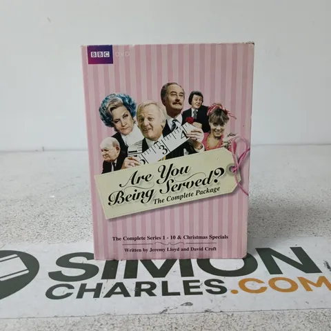 BBC ARE YOU BEING SERVED? THE COMPLETE PACKAGE DVD SET