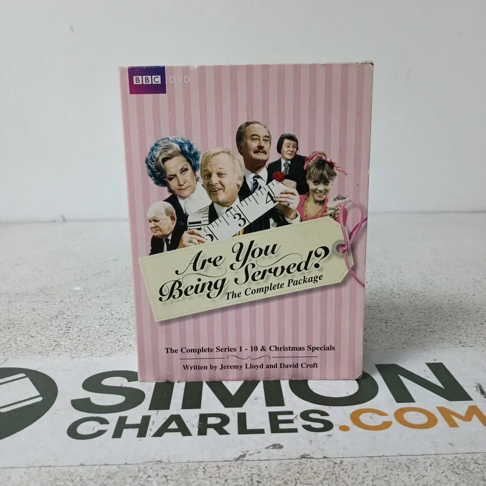 BBC ARE YOU BEING SERVED? THE COMPLETE PACKAGE DVD SET