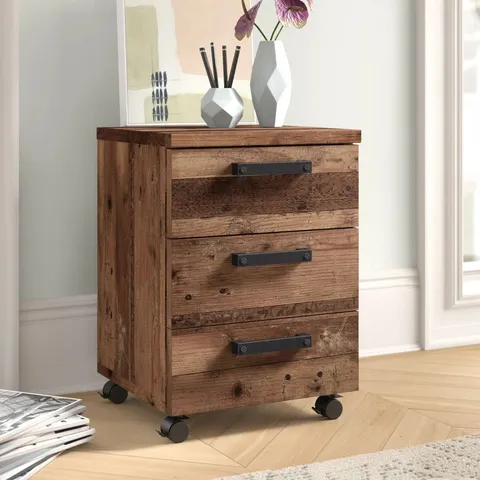 BOXED LANHAM 40.4CM WIDE MOBILE FILE CABINET