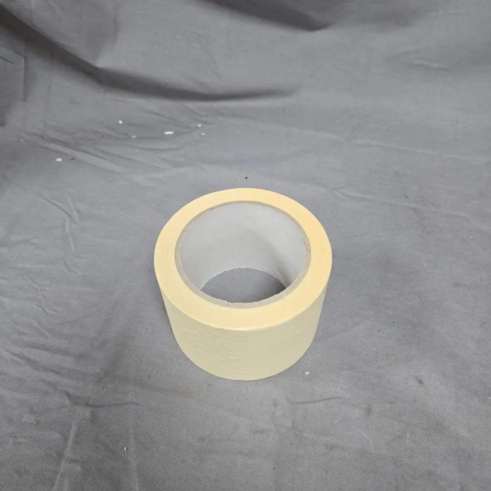 BEIGE MASKING TAPE ROLLS – BOX OF APPROXIMATELY 12 ITEMS