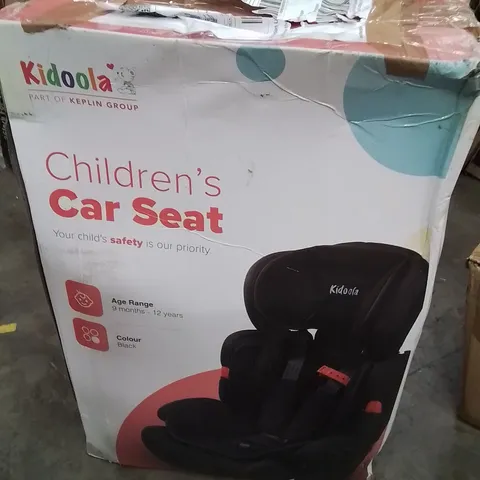 BOXED CHILDREN'S CAR SEAT