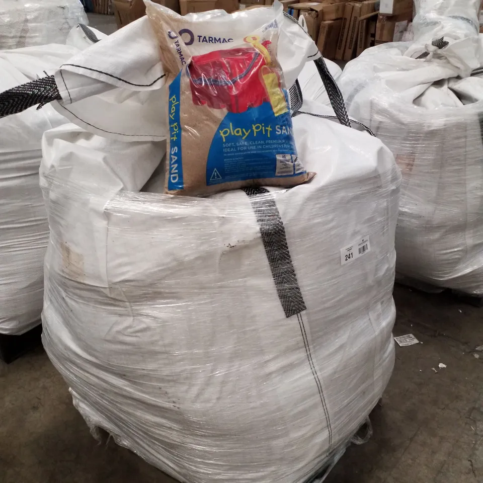 PALLET CONTAINING APPROXIMATELY 35 BAGS OF PLAY SAND