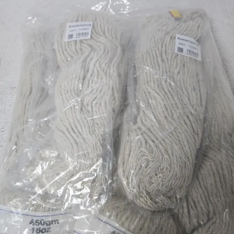SEALED PACK OF APPROX 5 X 450G 16OZ COTTON KENTUCKY MOP HEAD "CUT END"