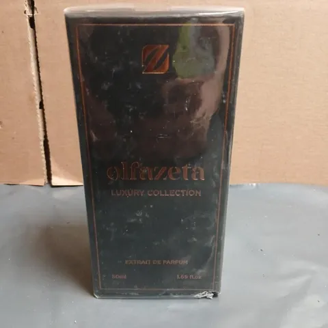 BOXED AND SEALED OLFAZETA LUXURY COLLECTION EXTRAIT DE PARFUM 50ML
