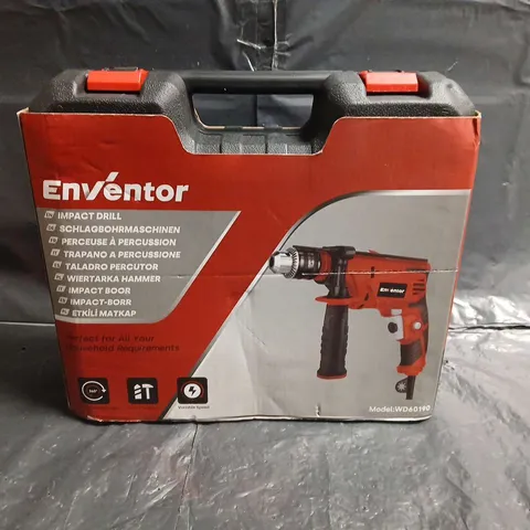 ENVENTOR IMPACT DRILL WITH CASE β MODEL WD60190