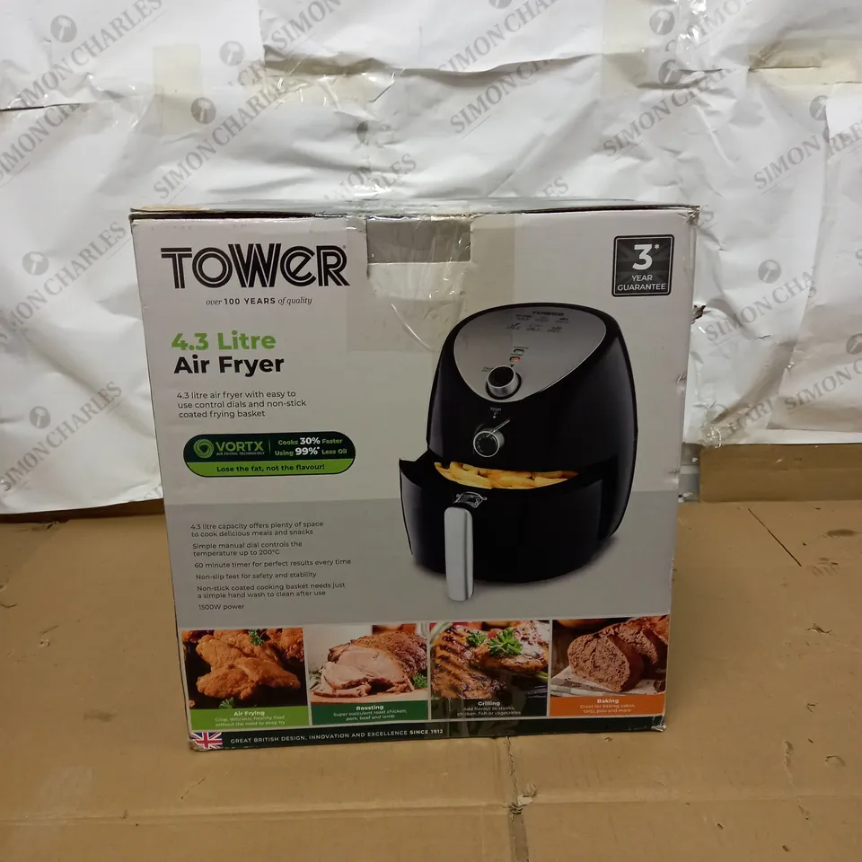 TOWER T17021 4.3 LITRE AIR FRYER