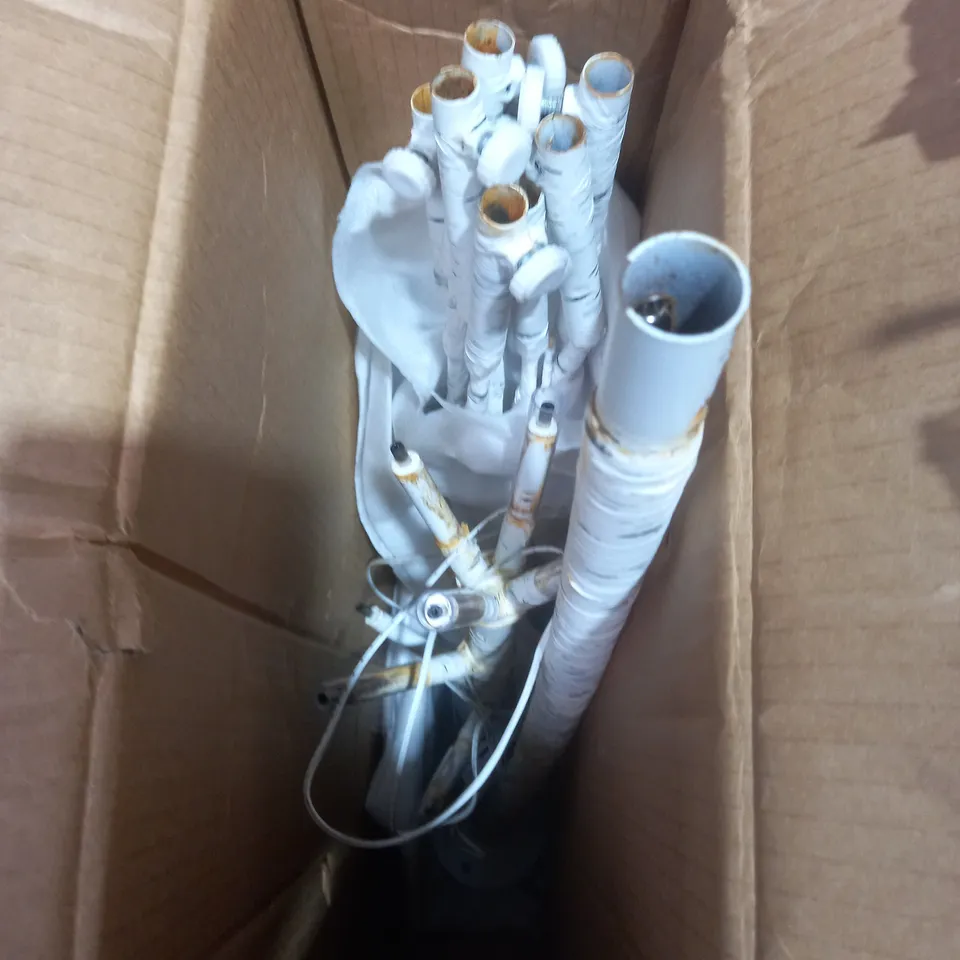 SANTA'S BEST 7FT PRE-LIT INDOOR/OUTDOOR WILLOW TREE