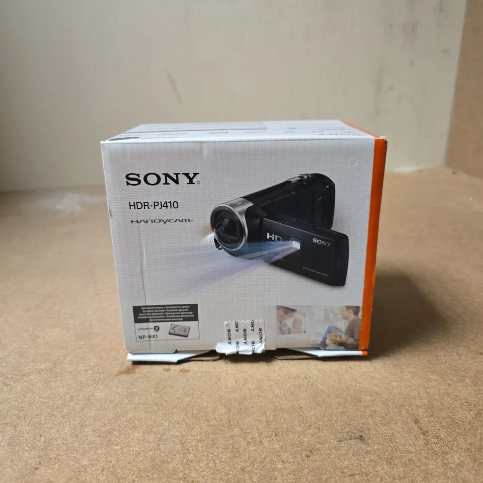 SONY HDR-PJ410 HANDYCAM CAMCORDER – BOXED, ZEISS LENS