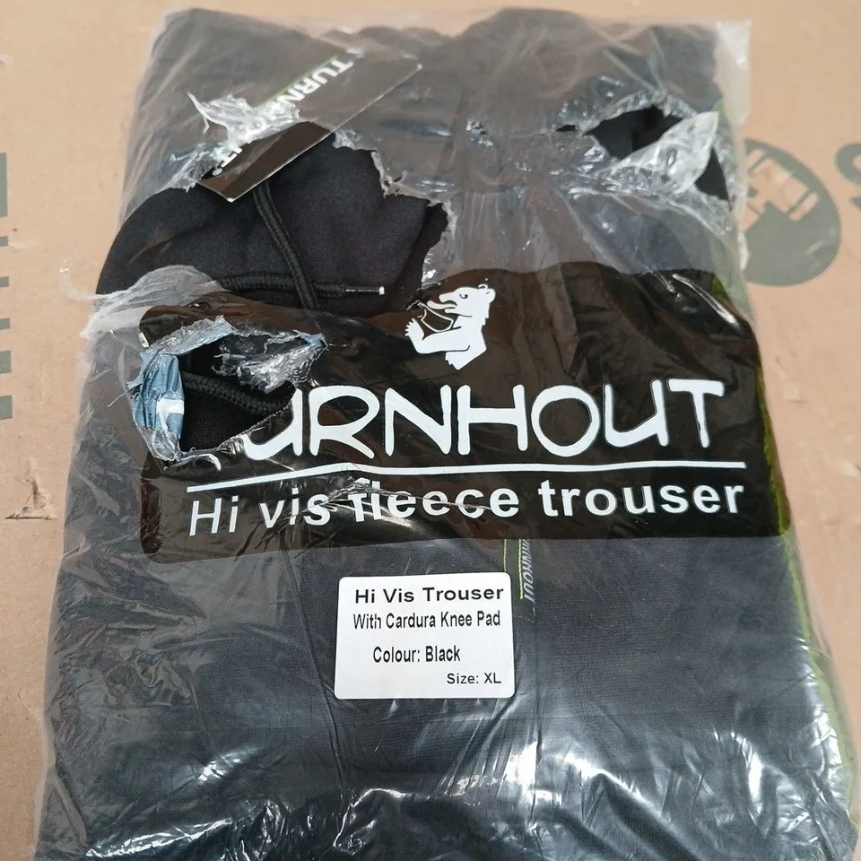TURNHOUT TROUSERS WITH CARDURA KNEE PAD – BLACK – XL