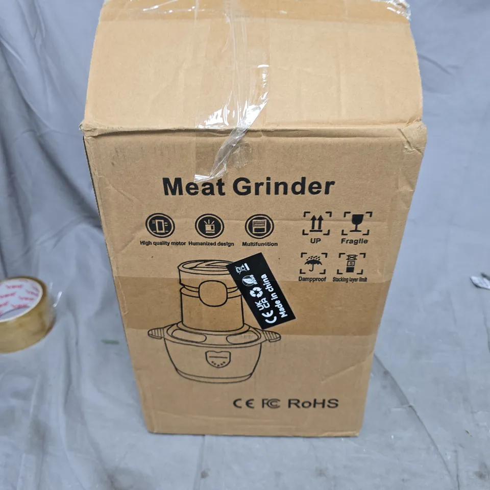 MEAT GRINDER – BOXED IN ORIGINAL PACKAGING