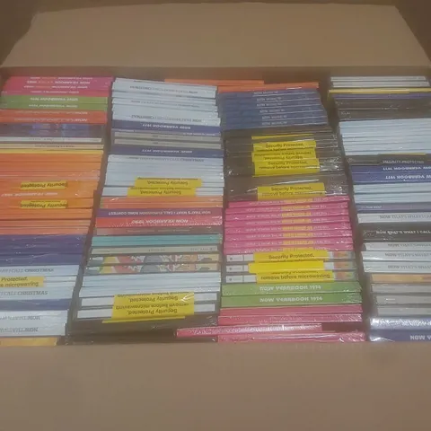 BOX OF APPROX 100 BRAND NEW MUSIC CDS TO INCLUDE;
