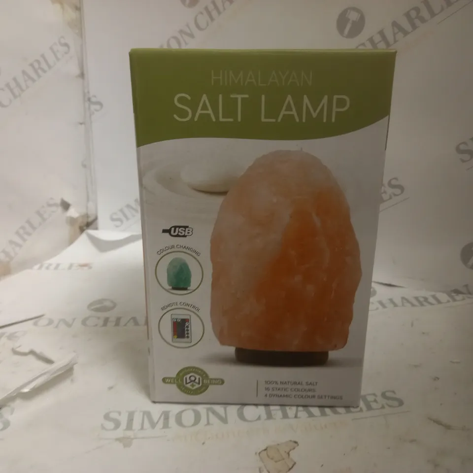 BOXED COLOUR CHANGING HIMALAYAN SALT LAMP