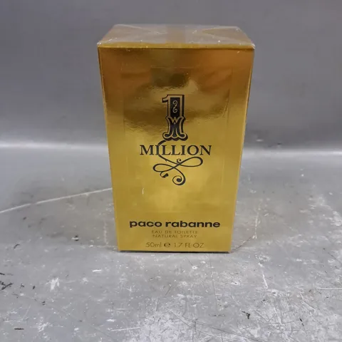 BOXED AND SEALED PACO RABANNE 1 MILLION EAU DE TOILETTE 50ML