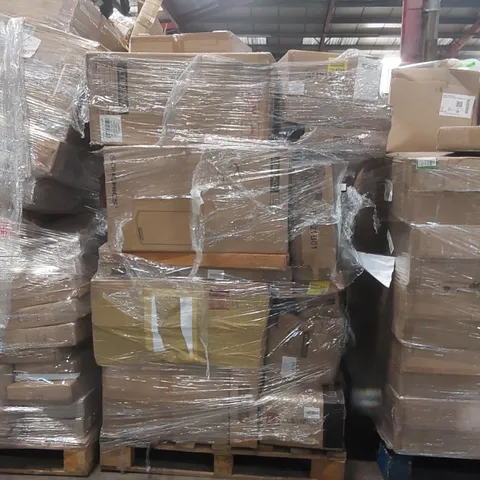 PALLET OF ASSORTED ITEMS INCLUDING SONGMICS KITCHEN BINS AND OTHER ASSORTED ITEMS