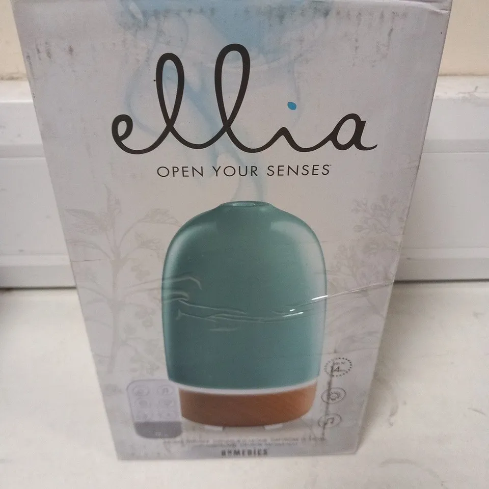 BOXED BRAND NEW HOMEDICS ELLIA RISE AROMA DIFFUSER