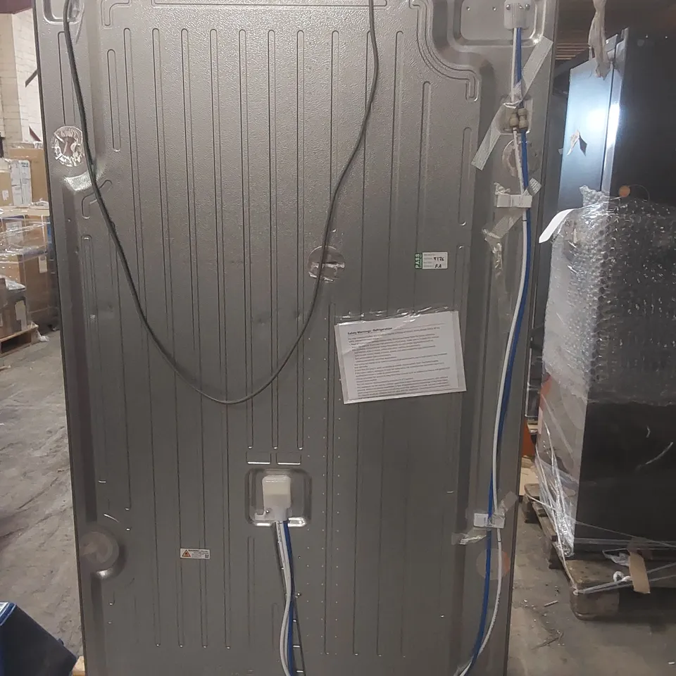LG GSLC40PYPE AMERICAN FRIDGE FREEZER, SILVER, E RATED, PLUMBED
