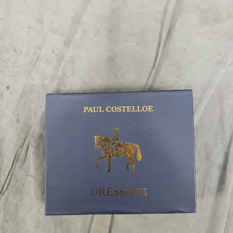 PAUL COSTELLOE DRESSAGE PINK PEBBLED LEATHER WALLET IN PRESENTATION BOX