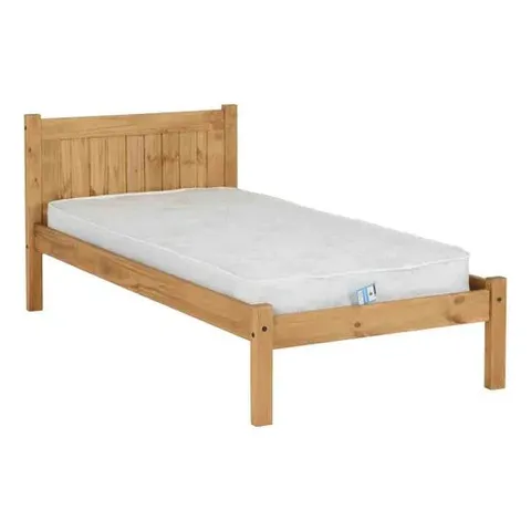 BOXED MAYA 3' BED - DISTRESSED WAXED PINE // SIZE: SINGLE (2 BOXES)