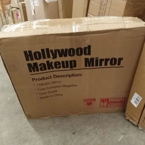 BOXED HOLLYWOOD MAKEUP MIRROR (1 BOX)