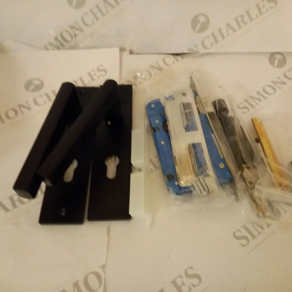 BOXED MEIJIAXIONGDI GATE LOCK BODY AND LOCKY CYLINDER WITH HANDLE