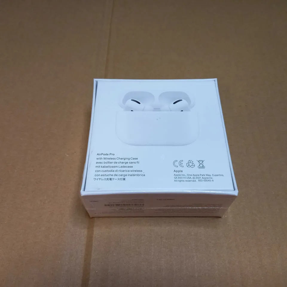 BOXED/SEALED AIRPODS PRO WITH WIRELESS CHARGING CASE