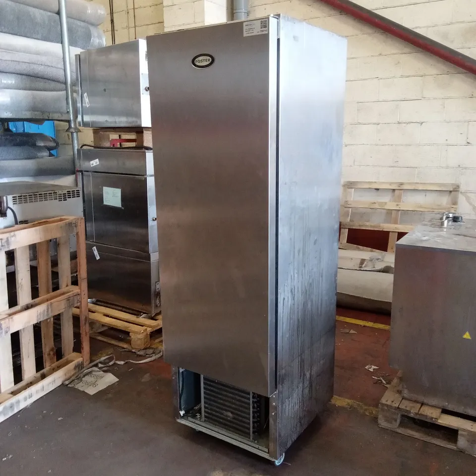 FOSTER COMMERCIAL STAINLESS STEEL FRIDGE