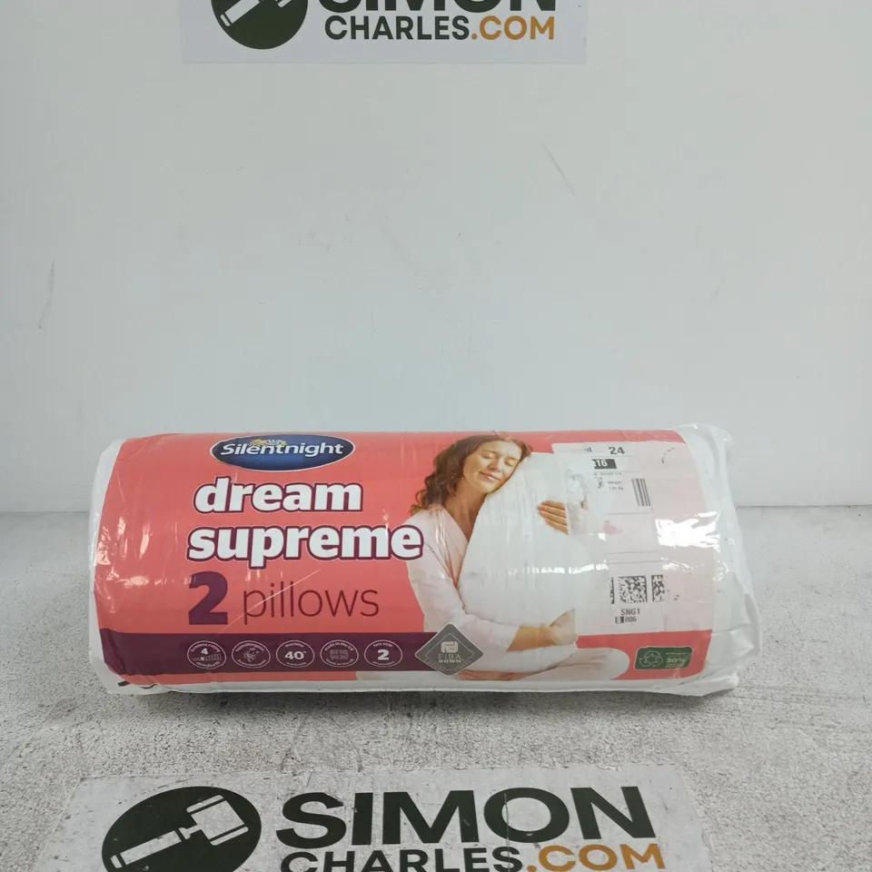 SILENTNIGHT DREAM SUPREME PACK OF 2 PILLOWS