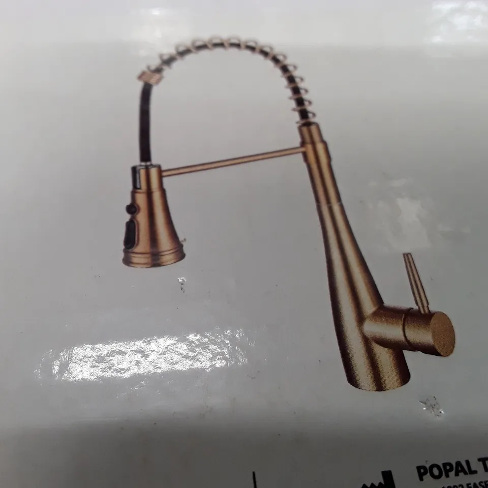 BOXED PRE-RINSE PULL-DOWN SWIVEL KITCHEN FAUCET 
