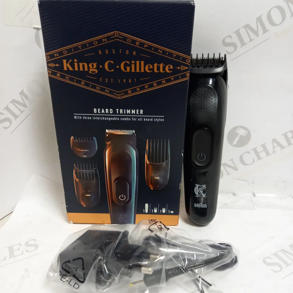 BRAND KING C GILLETTE BEARD TRIMMER
